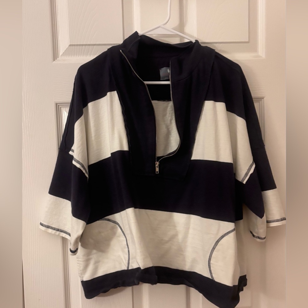 Free People Striped Lounge Set